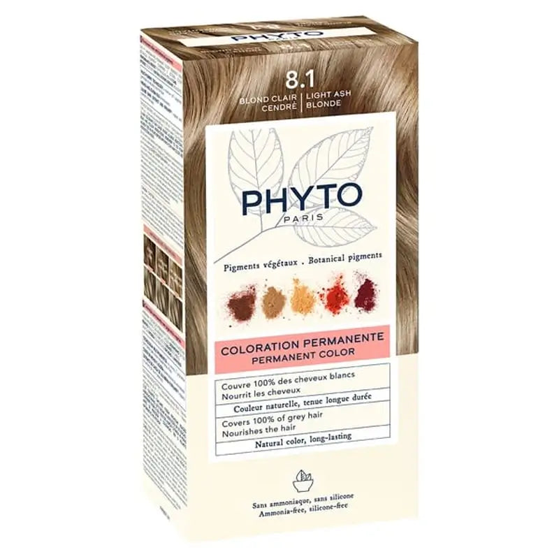 Phyto Phytocolor 8.1 Rubio Claro Ceniza