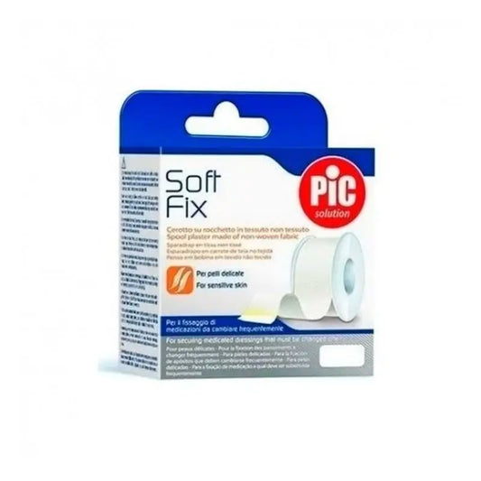 Pic Esparadrapo Soft Fix Tnt Rollo Blanco 1,25Cmx5M