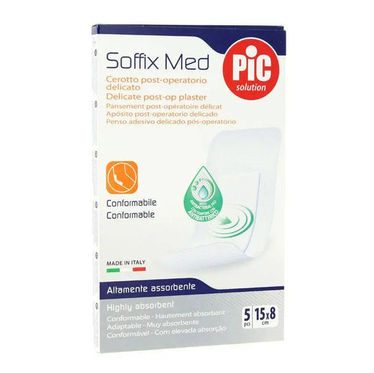 Pic Soffix Med Post Operatorio Antibacteriano 15X8Cm  5 Uds