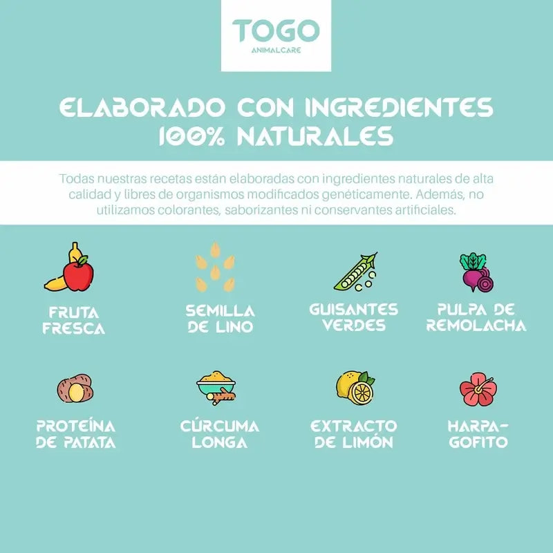 Pienso Togo Hipoalergenico Vegano Perros, 12 kg