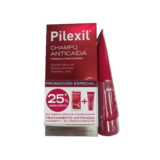 Pilexil Champú Anticaida 500 Ml + Pilexil Acondicionador Anticaida 200 Ml