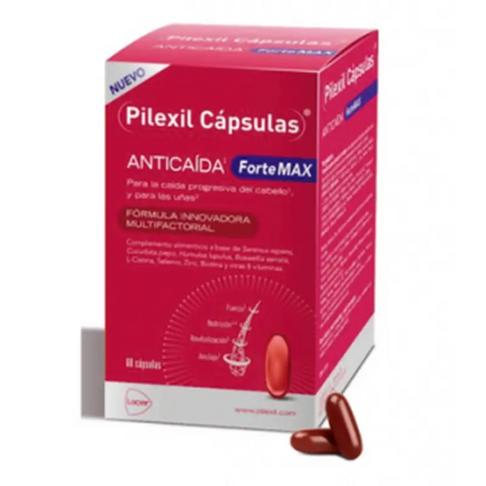 Pilexil Forte Max, 60 cápsulas