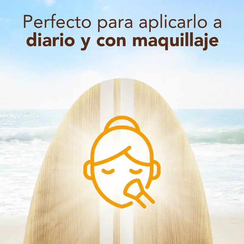 Piz Buin Allergy Protector Solar Facial Spf 50,  Protección Muy Alta Para Pieles Sensibles Rápida Absorbción, 50 Ml