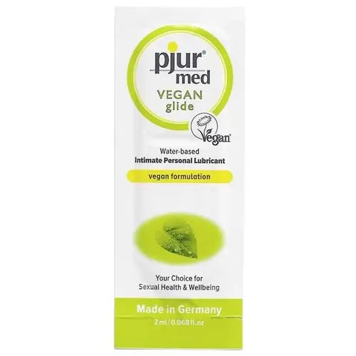 Pjur Med Vegan Glide Lubricante Base Agua 2 Ml 