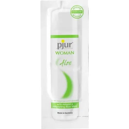 Pjur Woman Aloe Lubricante A Base De Agua 2 Ml 