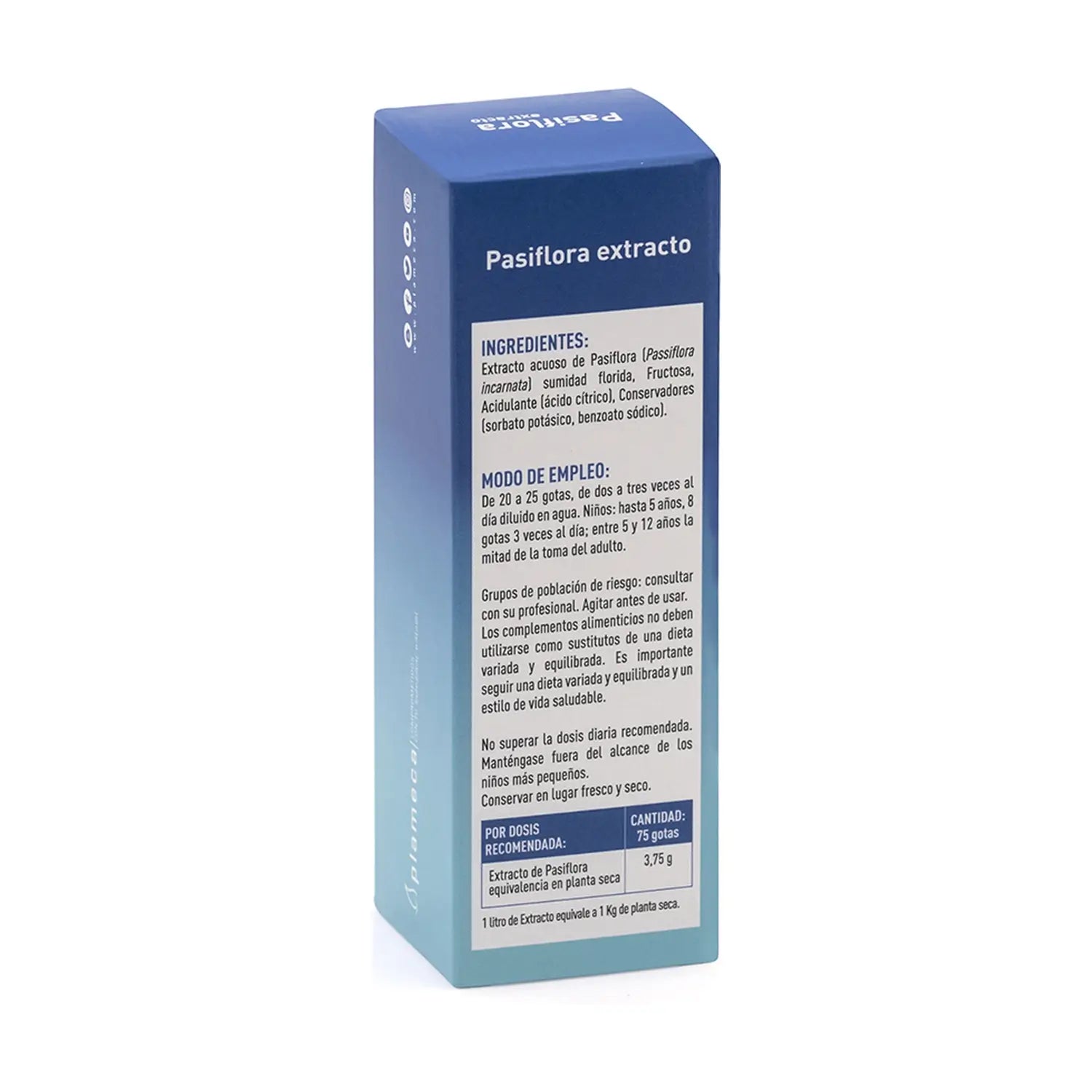 Plameca Pasiflora Extracto, 50 ml