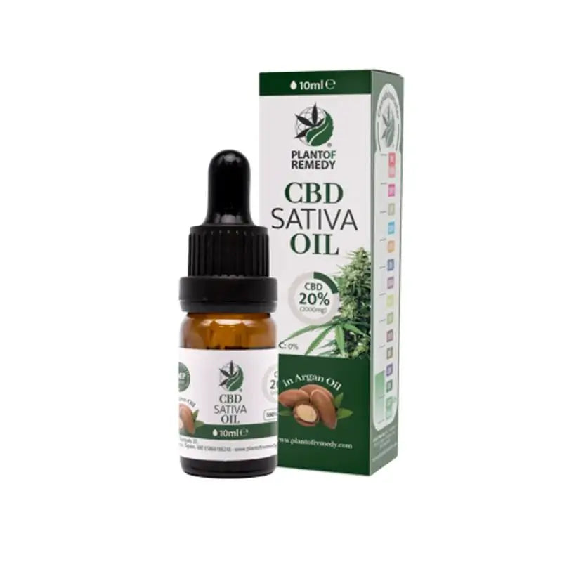 Plant Of Remedy Aceite De Argan 20% CBD  , 10 ml