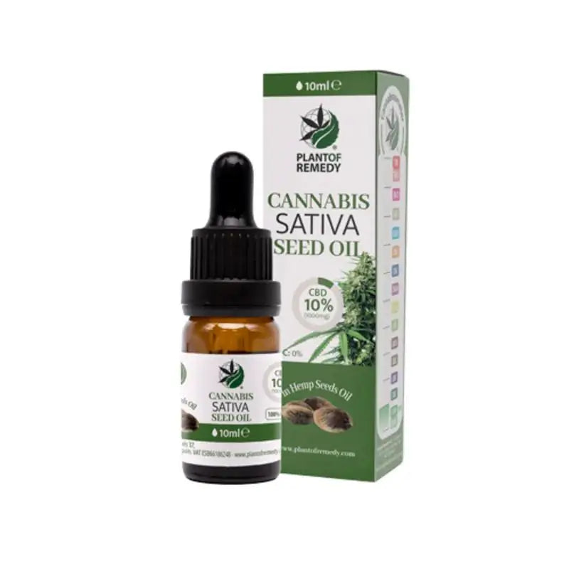 Plant Of Remedy Aceite De Cannabis Sativa 10% CBD  , 10 ml