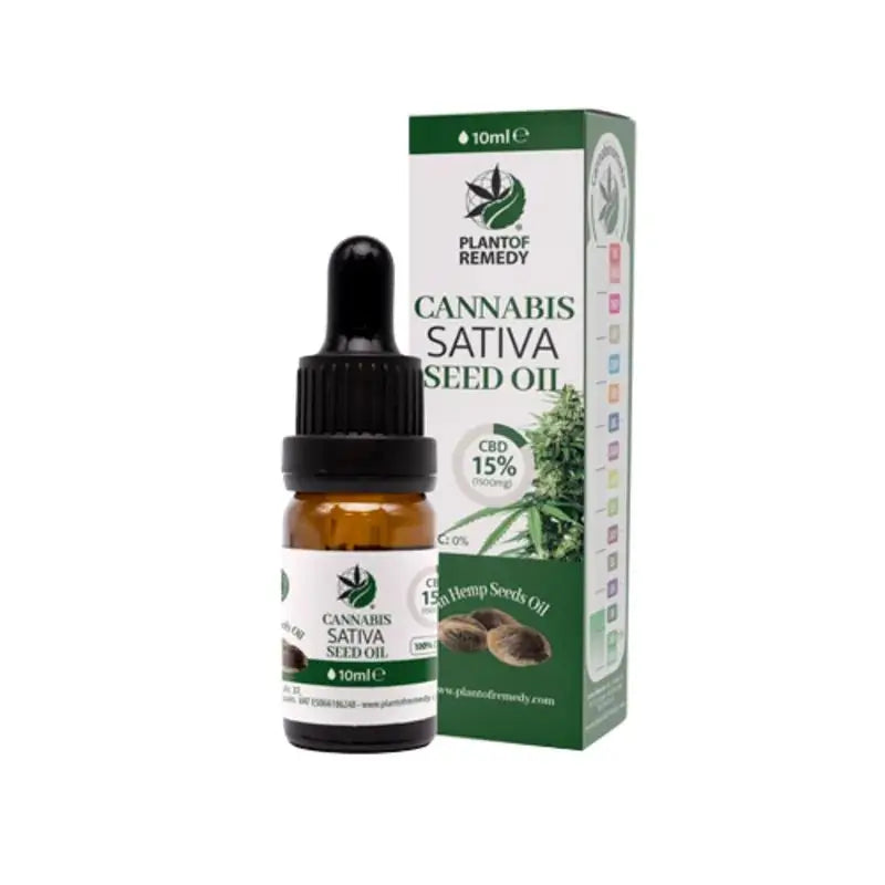 Plant Of Remedy Aceite De Cannabis Sativa 15% CBD  , 10 ml