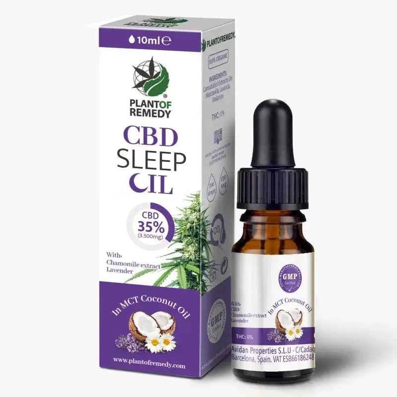 Plant Of Remedy Aceite De Coco CBD 35% CBD Sleep , 10 ml