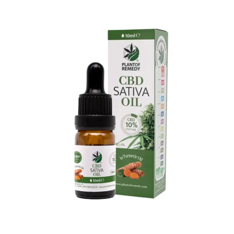 Plant Of Remedy Aceite De Curcuma 10% CBD  , 10 ml