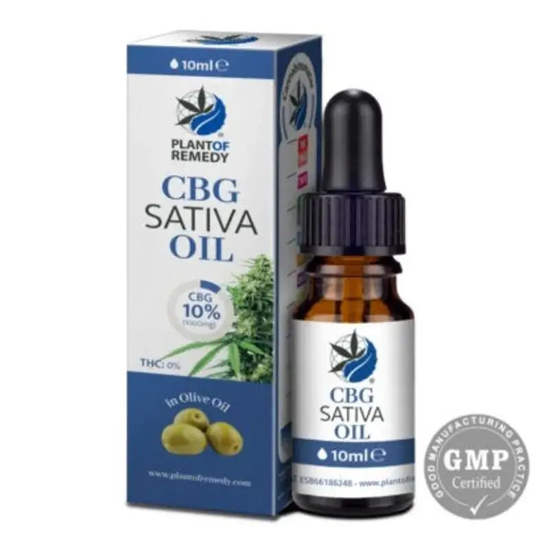 Plant Of Remedy Aceite De Oliva Con 10% Cbg  , 10 ml