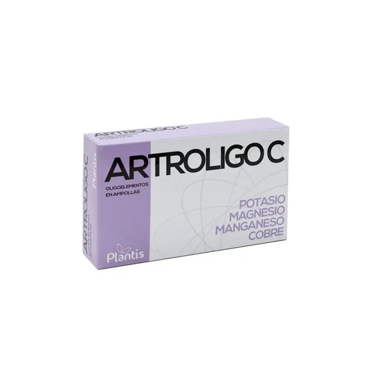 Plantis Artroligo C Oligoelementos , 20 ampollas de 5 ml