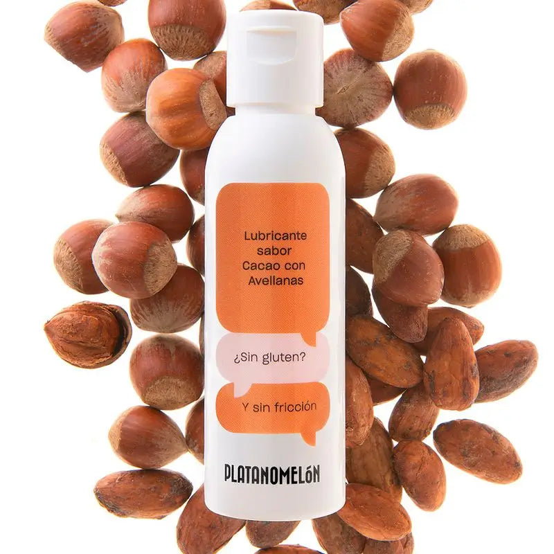 Platanomelón Cosmetica Lubricante De Sabores Lubricante Agua Cacao Con Avellanas