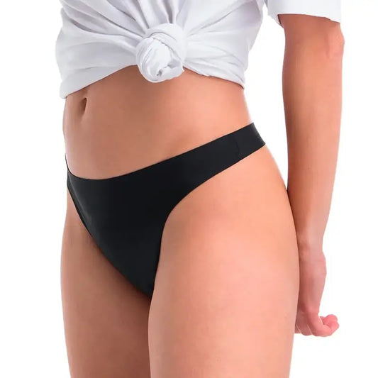 Platanomelón Kiwitas Tanga Comfy Negro / L