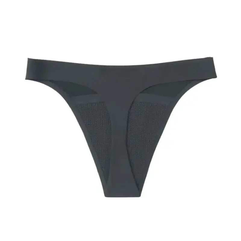 Platanomelón Kiwitas Tanga Comfy Negro / Xxs