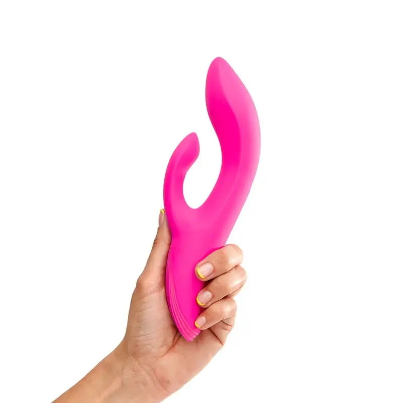 Platanomelón Mila Vibrador Conejito Fucsia