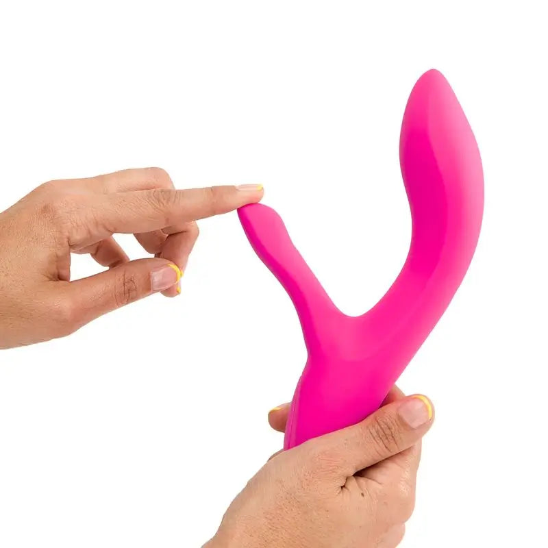 Platanomelón Mila Vibrador Conejito Fucsia