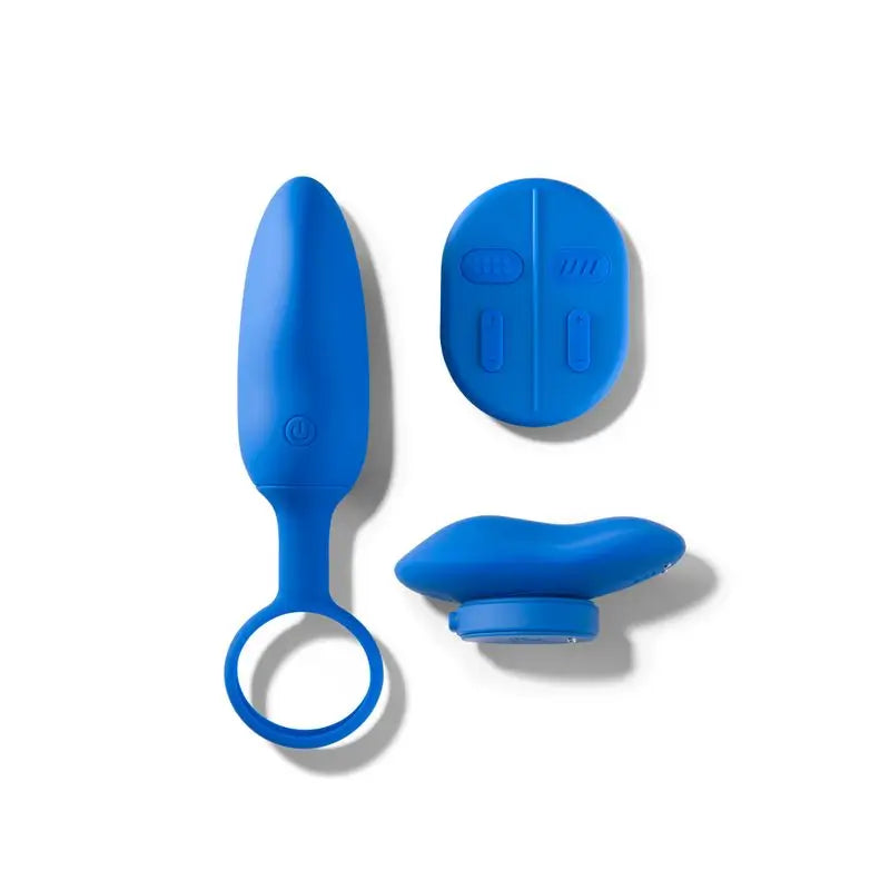 Platanomelón Vibrador Mobi Vibrador Parejas Azul