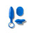 Platanomelón Vibrador Mobi Vibrador Parejas Azul