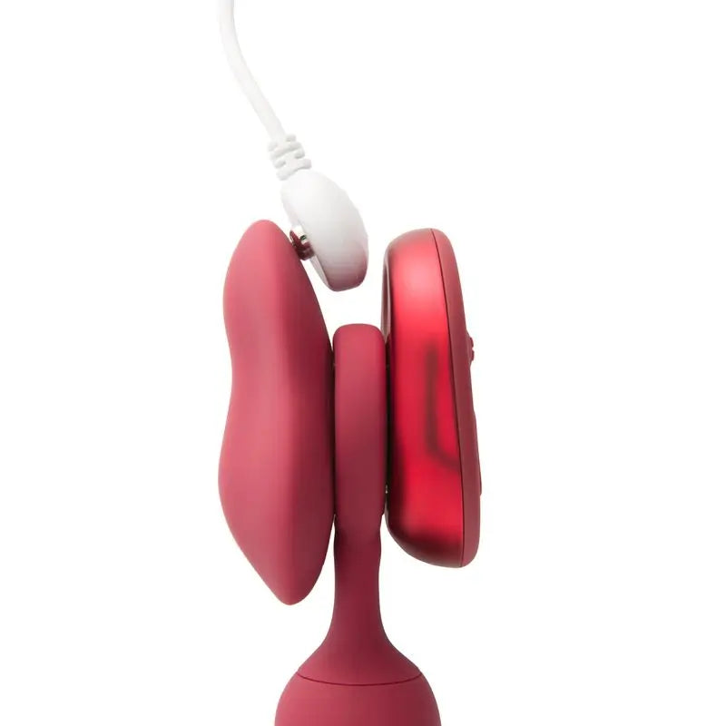 Platanomelón Vibrador Mobi Vibrador Parejas Burdeos