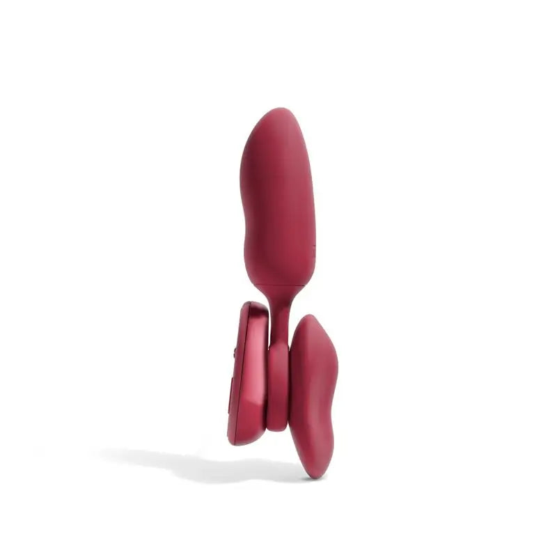 Platanomelón Vibrador Mobi Vibrador Parejas Burdeos