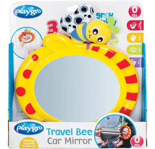 Playgro Espejo de Viaje Retrovisor Abeja