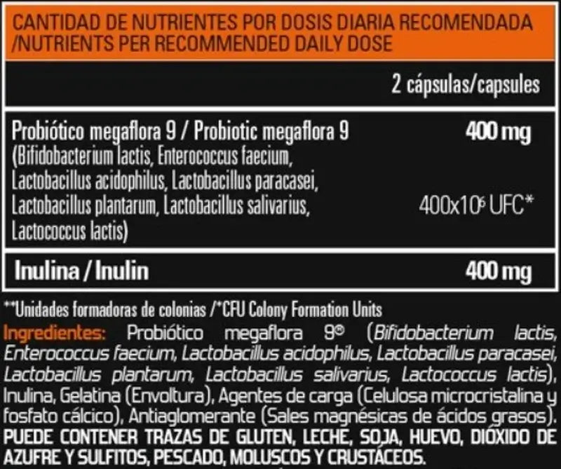 Podium Probiotic Megaflora , 60 capsulas