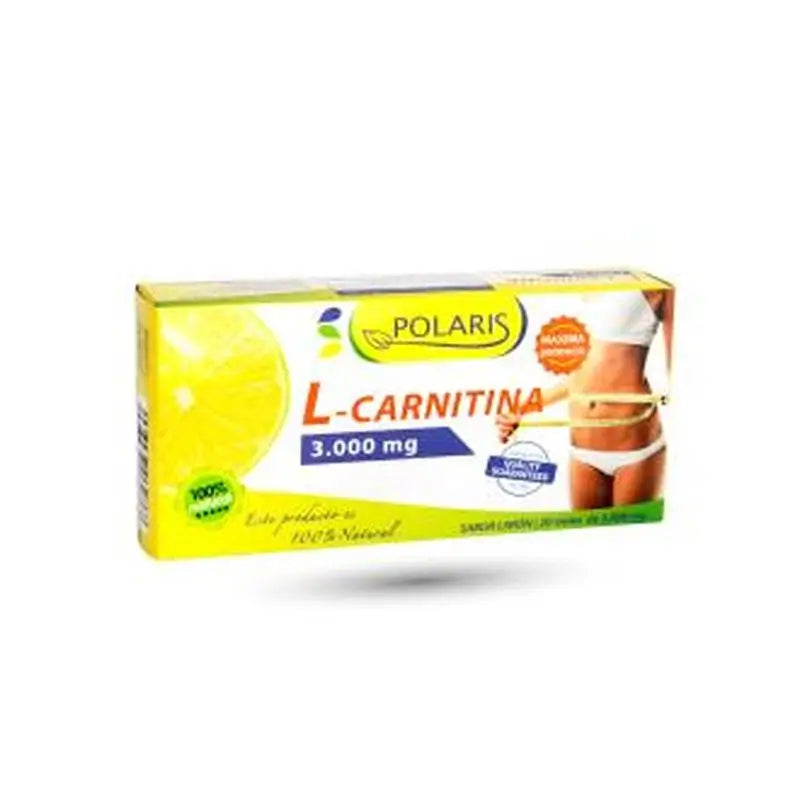 Polaris L-Carnitina Limon 3000Mg. 20Viales 