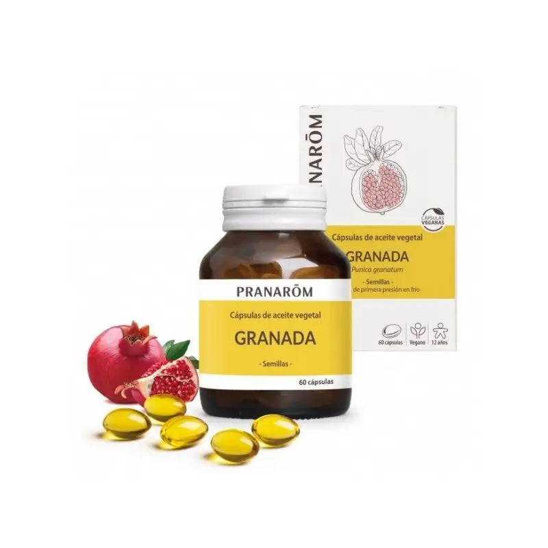 Pranarom Aceite Granada Capsulas , 60 cápsulas