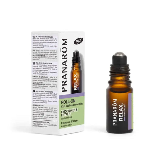 Pranarôm Aromaboost Roll On Relax Bio , 5 ml