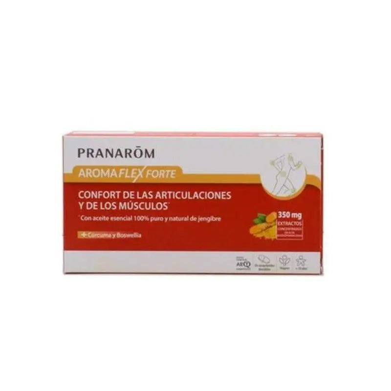 Pranarom Aromaflex, 30 cápsulas