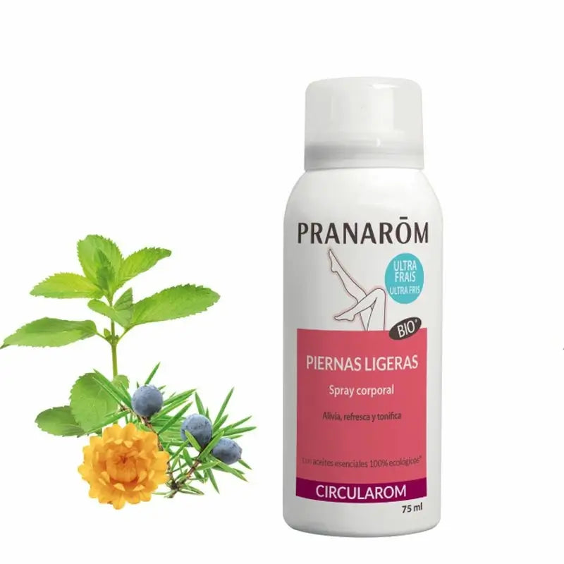 Pranarom Circularom Piernas Ligeras Spray Corporal Bio 75 ml