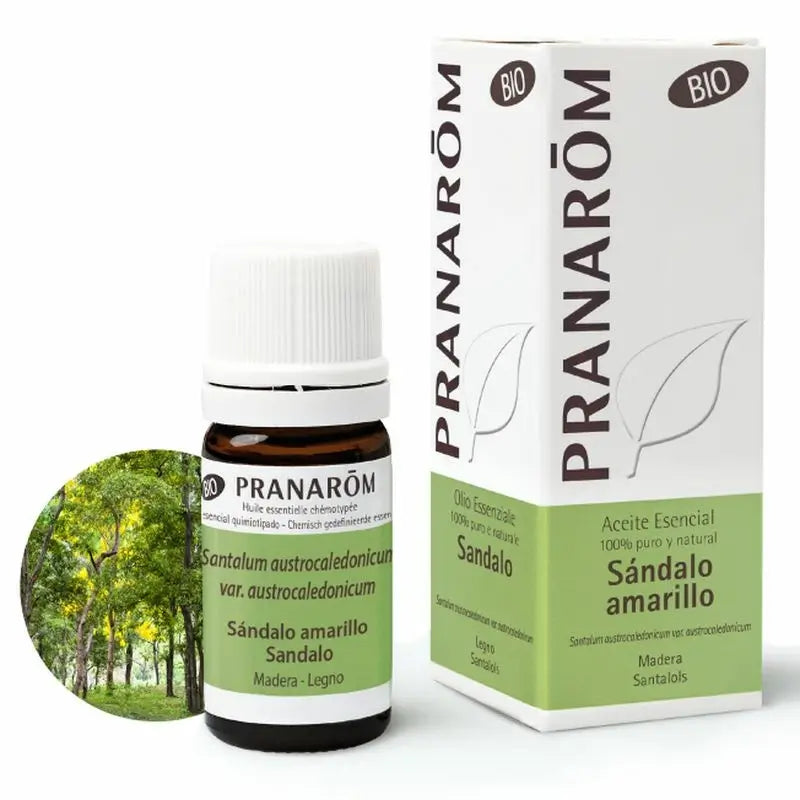 Pranarôm Sándalo Amarillo BIO, 5 ml