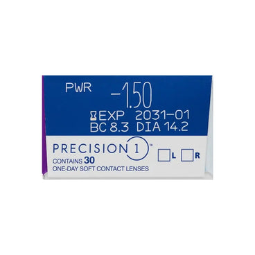 Precision 1 Lentillas Esféricas Diarias , 30 unidades