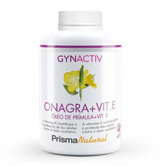 Prisma Natural Gynactiv Onagra + Vitamina E, 60 perlas