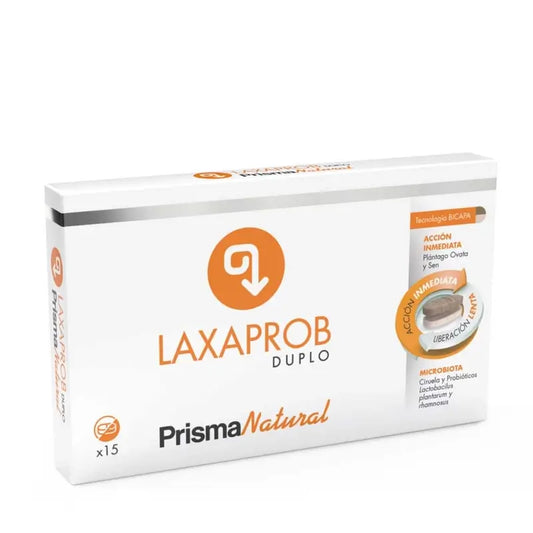 Prisma Natural  Laxaprob Bicapa, 15 Comprimidos