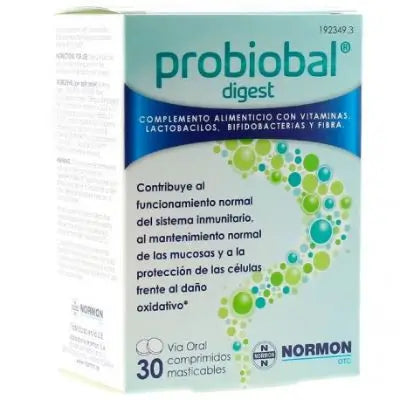 Probiobal Digest 30 Comprimidos Masticables