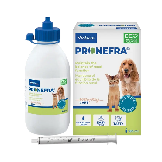 Virbac Pronefa Suplemento Renal Para Perros y Gatos, 180 ml