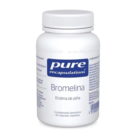 Pure Encapsulations Bromelina, 60 cápsulas