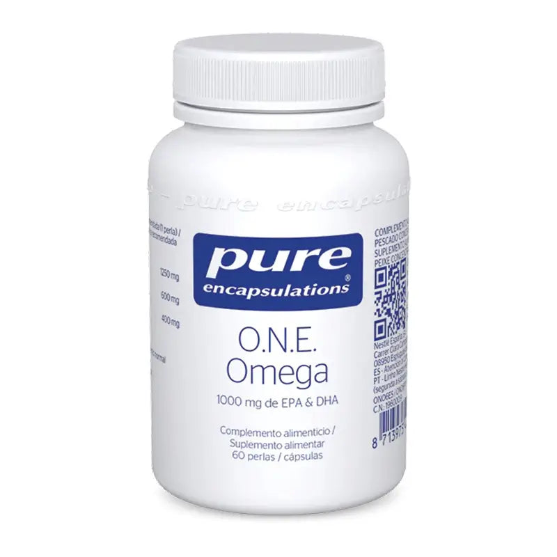 Pure Encapsulations One Omega , 60 cápsulas