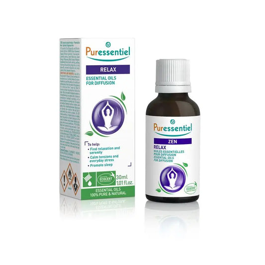 Puressentiel Difusión Zen Aceites Esenciales Para Difusión, 30 ml