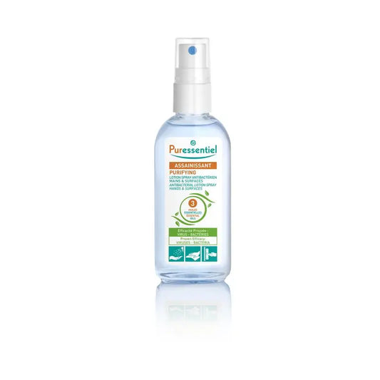 Puressentiel Loción Spray Purificante Manos & Superficies, 80 ml