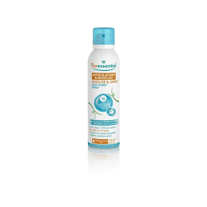 Puressentiel Spray Cryo Pure  Articulaciones Y Músculos, 150 ml