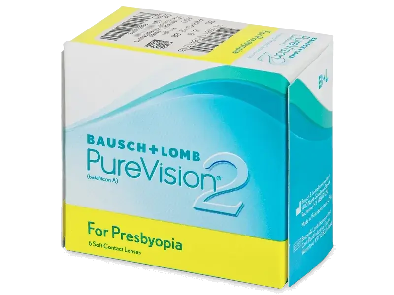 Purevision2 Lentillas Multifocales Mensuales , 6 unidades