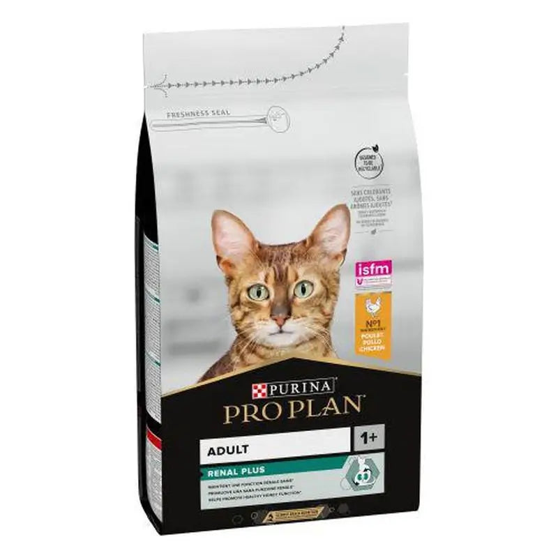 Purina Pro Plan Feline Adult Optirenal Pollo 3Kg, pienso para gatos