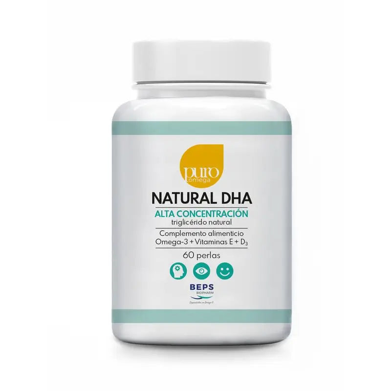 Puro Omega Natural Dha Alta Concentracion , 60 perlas