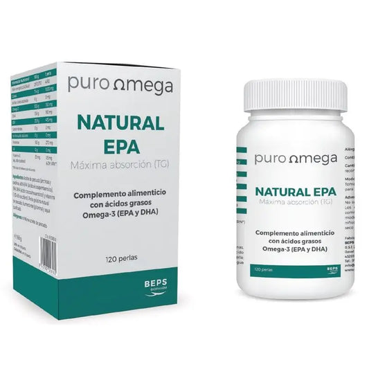 Puro Omega Natural Epa Alta Concentracion , 120 perlas