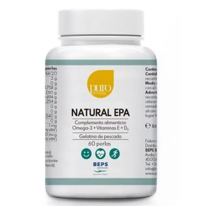 Puro Omega Natural Epa Maxima Absorcion 60Perlas 