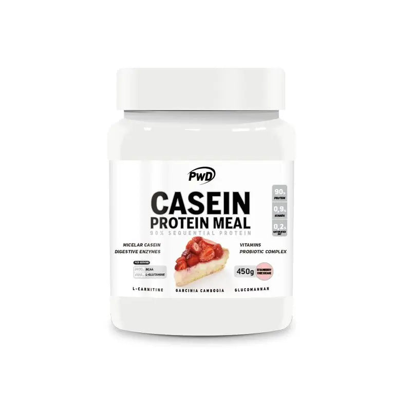 Pwd Caseim Protein Meal Strawberry Cheesecake Bote 450G